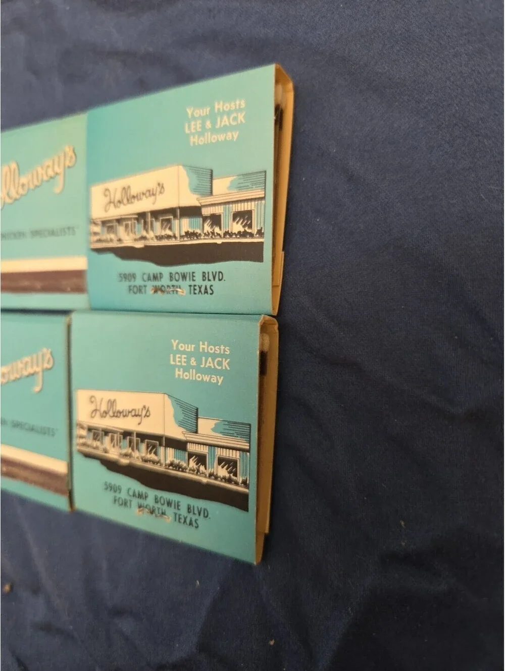 N/A vintage matchbook